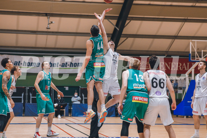 Basketball Basketball Superliga 2020/21, Grunddurchgang 18.Runde D.C. Timberwolves vs. Kapfenberg Bulls
