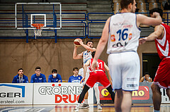 Basketball, bet-at-home Basketball Superliga 2020/21, Grunddurchgang, 18. Runde, Oberwart Gunners, Traiskirchen Lions, 