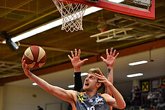 Basketball Superliga 2020/21, Grunddurchgang 18. Runde Flyers Wels vs. Klosterneuburg Dukes, Jurica Blazevic (19),