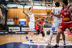 Basketball, bet-at-home Basketball Superliga 2020/21, Grunddurchgang, 18. Runde, Oberwart Gunners, Traiskirchen Lions, Shawn L. Ray (6)