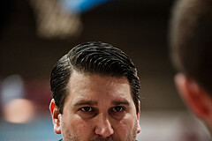 Basketball, bet-at-home Basketball Superliga 2020/21, Grunddurchgang, 18. Runde, Oberwart Gunners, Traiskirchen Lions, Horst Leitner (Coach)
