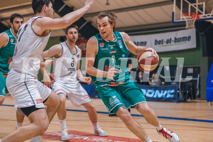Basketball Basketball Superliga 2020/21, Grunddurchgang 18.Runde D.C. Timberwolves vs. Kapfenberg Bulls
