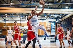 Basketball, bet-at-home Basketball Superliga 2020/21, Grunddurchgang, 18. Runde, Oberwart Gunners, Traiskirchen Lions, Lawrence Alexander (4)