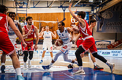 Basketball, bet-at-home Basketball Superliga 2020/21, Grunddurchgang, 18. Runde, Oberwart Gunners, Traiskirchen Lions, Lawrence Alexander (4)