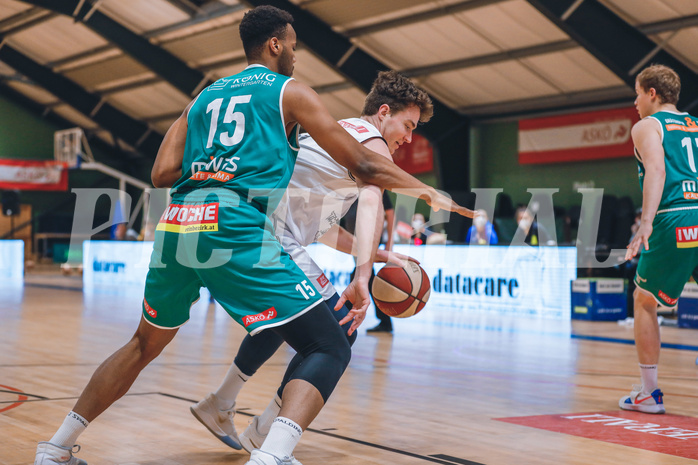 Basketball Basketball Superliga 2020/21, Grunddurchgang 18.Runde D.C. Timberwolves vs. Kapfenberg Bulls
