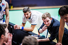 Basketball, Win2Day Superliga 2023/24, Grunddurchgang 9.Runde, Vienna Timberwolves, Gmunden Swans, Justin Schlünken (Head Coach)