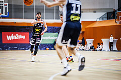 Basketball, Win2Day Superliga 2023/24, Grunddurchgang 9.Runde, Vienna Timberwolves, Gmunden Swans, Daniel Friedrich (6)
