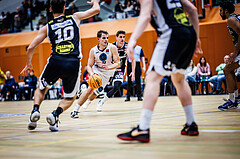 Basketball, Win2Day Superliga 2023/24, Grunddurchgang 9.Runde, Vienna Timberwolves, Gmunden Swans, Elias Wlasak (8)