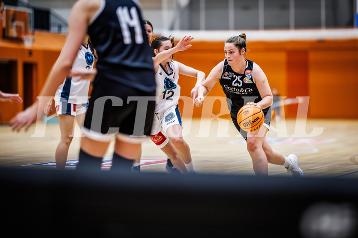 Basketball, Win2Day Basketball Damen Superliga 2023/24, Grunddurchgang 5.Runde, Vienna Timberwolves, Basket Flames, Marlene Kalaydjiev (25)