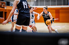 Basketball, Win2Day Basketball Damen Superliga 2023/24, Grunddurchgang 5.Runde, Vienna Timberwolves, Basket Flames, Marlene Kalaydjiev (25)
