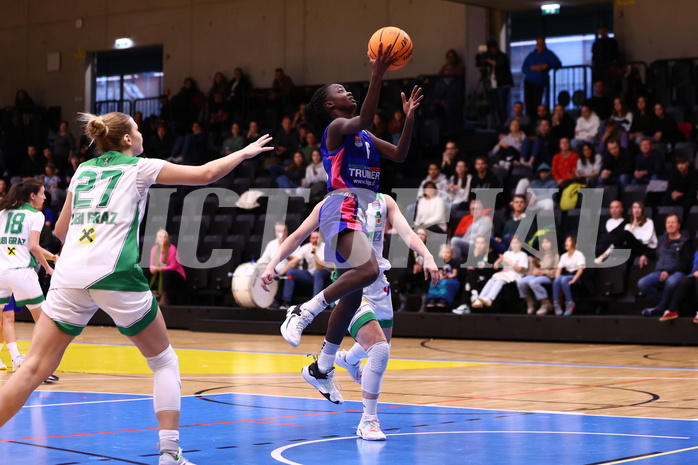 26.11.2023, Graz, Raiffeisen Sportpark, Basketball Damen Superliga 2023/24, Grunddurchgang 5.Runde, UBSC-DBBC Graz - UBI Holding Graz,  