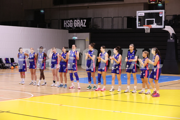 26.11.2023, Graz, Raiffeisen Sportpark, Basketball Damen Superliga 2023/24, Grunddurchgang 5.Runde, UBSC-DBBC Graz - UBI Holding Graz,  
