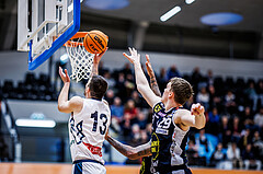 Basketball, Win2Day Superliga 2023/24, Grunddurchgang 9.Runde, Vienna Timberwolves, Gmunden Swans, Ziga Fifolt (13)
