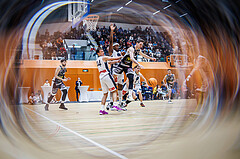 Basketball, Win2Day Superliga 2023/24, Grunddurchgang 9.Runde, Vienna Timberwolves, Gmunden Swans, Benedikt Güttl (7)