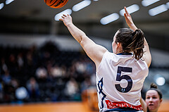 Basketball, Win2Day Basketball Damen Superliga 2023/24, Grunddurchgang 5.Runde, Vienna Timberwolves, Basket Flames, Katharina Kindl (5)