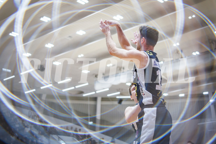 Basketball, Win2Day Superliga 2023/24, Grunddurchgang 9.Runde, Vienna Timberwolves, Gmunden Swans, Lukas Schartmüller (11)