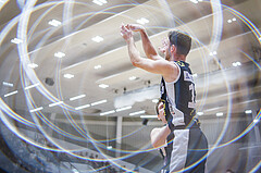 Basketball, Win2Day Superliga 2023/24, Grunddurchgang 9.Runde, Vienna Timberwolves, Gmunden Swans, Lukas Schartmüller (11)