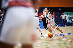 Basketball, Win2Day Basketball Damen Superliga 2023/24, Grunddurchgang 5.Runde, Vienna Timberwolves, Basket Flames, Lilian Schwarzenecker (12)