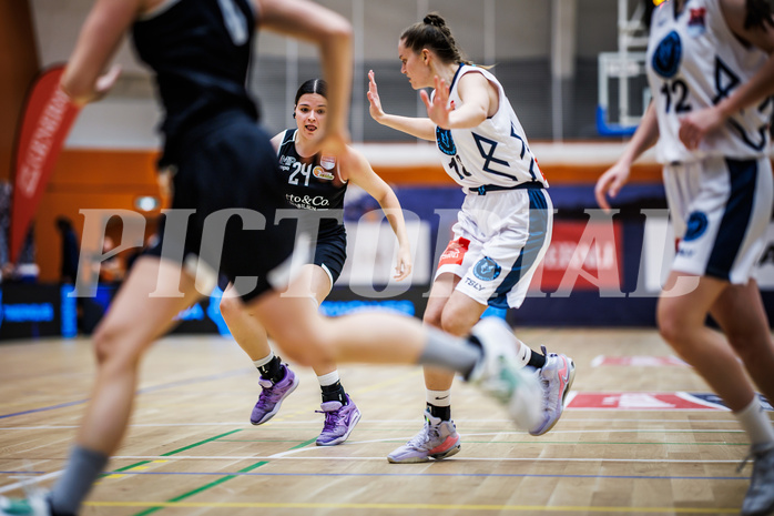 Basketball, Win2Day Basketball Damen Superliga 2023/24, Grunddurchgang 5.Runde, Vienna Timberwolves, Basket Flames, Judith Rossmann (24)