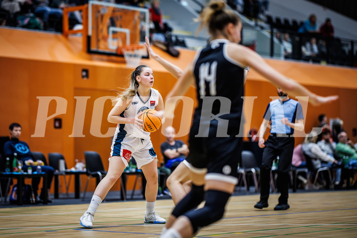 Basketball, Win2Day Basketball Damen Superliga 2023/24, Grunddurchgang 5.Runde, Vienna Timberwolves, Basket Flames, Antonia Dumancic (17)