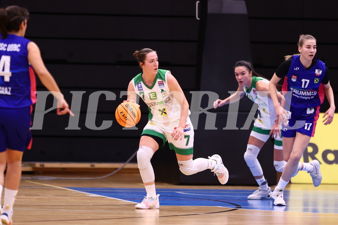 26.11.2023, Graz, Raiffeisen Sportpark, Basketball Damen Superliga 2023/24, Grunddurchgang 5.Runde, UBSC-DBBC Graz - UBI Holding Graz,  