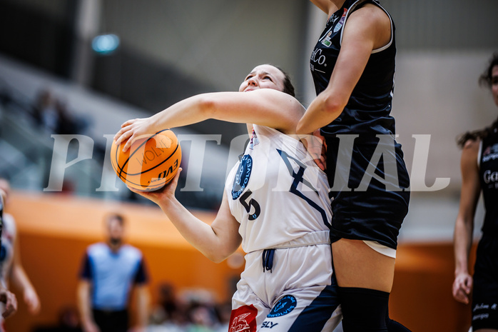 Basketball, Win2Day Basketball Damen Superliga 2023/24, Grunddurchgang 5.Runde, Vienna Timberwolves, Basket Flames, Katharina Kindl (5)