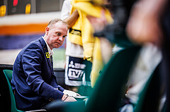 Basketball, Win2Day Superliga 2023/24, Grunddurchgang 9.Runde, Vienna Timberwolves, Gmunden Swans, Anton Mirolybov (Head Coach)