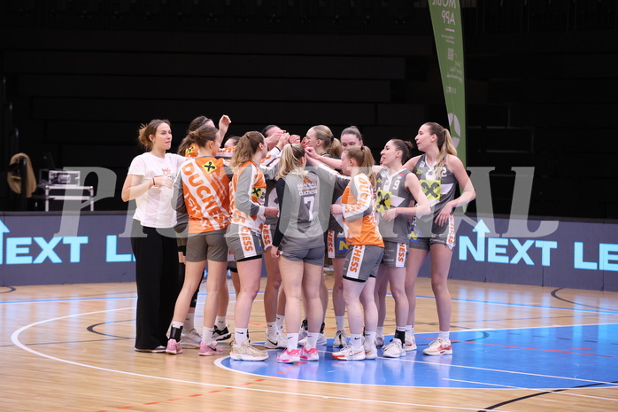 05.04.2025, Graz, Raiffeisen Sportpark, Basketball Damen Superliga 2024/25, Finale Spiel 1, UBI Graz vs. Klosterneuburg Duchess,  