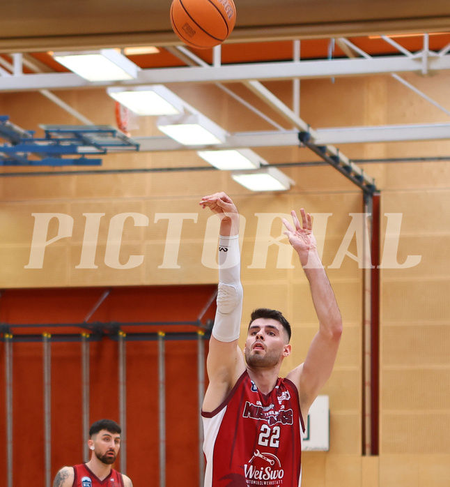 Basketball Zweite Liga 2024/25, Playoffs, Viertelfinale Spiel 1 Mistelbach Mustangs vs. Kufstein Towers


