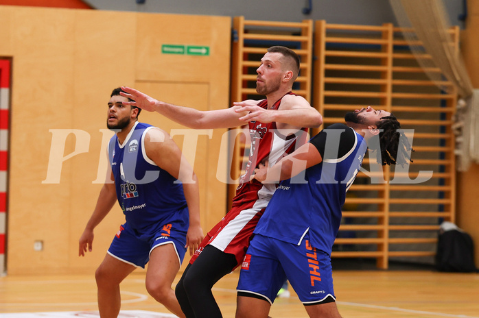 Basketball Zweite Liga 2024/25, Playoffs, Viertelfinale Spiel 1 Mistelbach Mustangs vs. Kufstein Towers


