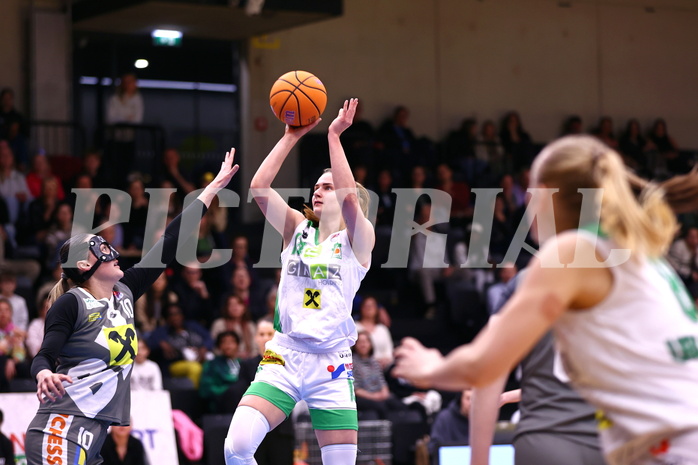 05.04.2025, Graz, Raiffeisen Sportpark, Basketball Damen Superliga 2024/25, Finale Spiel 1, UBI Graz vs. Klosterneuburg Duchess,  