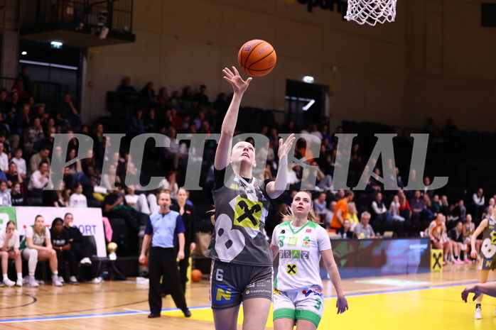 05.04.2025, Graz, Raiffeisen Sportpark, Basketball Damen Superliga 2024/25, Finale Spiel 1, UBI Graz vs. Klosterneuburg Duchess,  