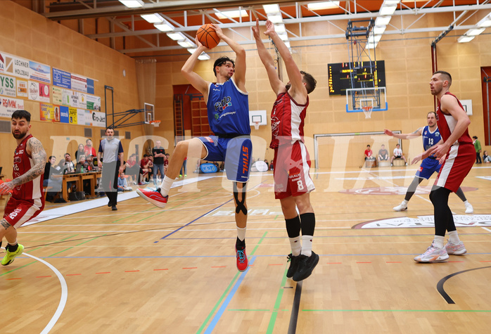 Basketball Zweite Liga 2024/25, Playoffs, Viertelfinale Spiel 1 Mistelbach Mustangs vs. Kufstein Towers


