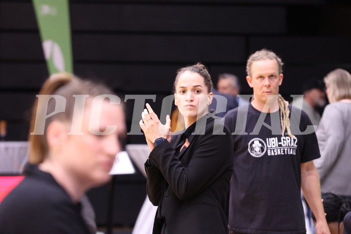 05.04.2025, Graz, Raiffeisen Sportpark, Basketball Damen Superliga 2024/25, Finale Spiel 1, UBI Graz vs. Klosterneuburg Duchess,  