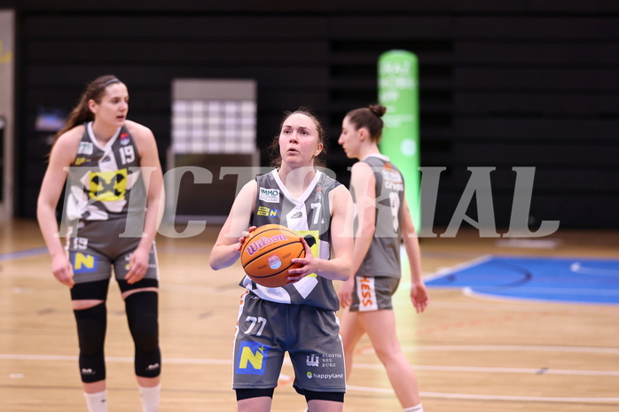 05.04.2025, Graz, Raiffeisen Sportpark, Basketball Damen Superliga 2024/25, Finale Spiel 1, UBI Graz vs. Klosterneuburg Duchess,  