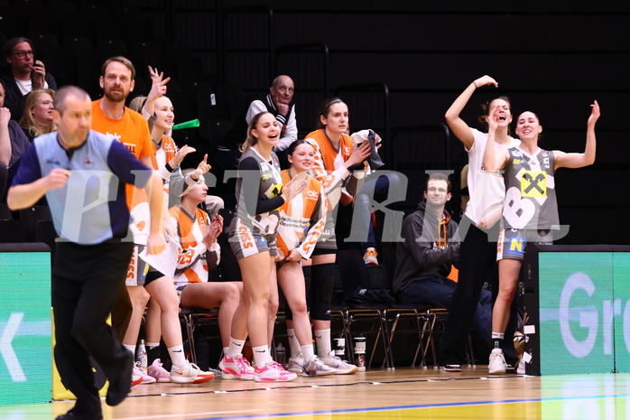 05.04.2025, Graz, Raiffeisen Sportpark, Basketball Damen Superliga 2024/25, Finale Spiel 1, UBI Graz vs. Klosterneuburg Duchess,  