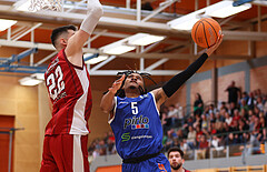 Basketball Zweite Liga 2024/25, Playoffs, Viertelfinale Spiel 1 Mistelbach Mustangs vs. Kufstein Towers



