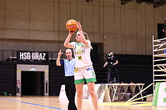 05.04.2025, Graz, Raiffeisen Sportpark, Basketball Damen Superliga 2024/25, Finale Spiel 1, UBI Graz vs. Klosterneuburg Duchess,  