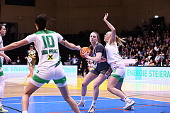 05.04.2025, Graz, Raiffeisen Sportpark, Basketball Damen Superliga 2024/25, Finale Spiel 1, UBI Graz vs. Klosterneuburg Duchess,  