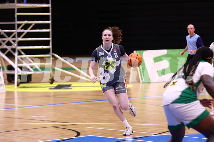 05.04.2025, Graz, Raiffeisen Sportpark, Basketball Damen Superliga 2024/25, Finale Spiel 1, UBI Graz vs. Klosterneuburg Duchess,  