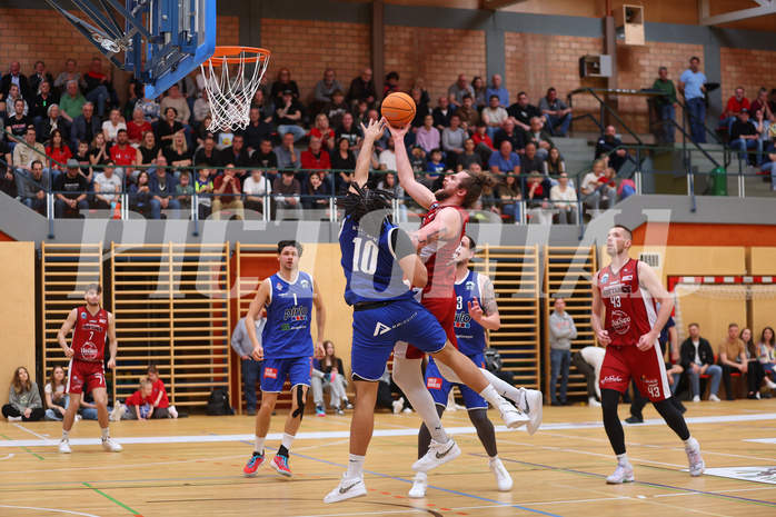 Basketball Zweite Liga 2024/25, Playoffs, Viertelfinale Spiel 1 Mistelbach Mustangs vs. Kufstein Towers


