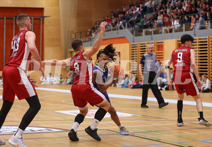 Basketball Zweite Liga 2024/25, Playoffs, Viertelfinale Spiel 1 Mistelbach Mustangs vs. Kufstein Towers


