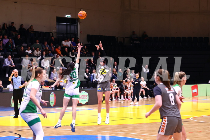 05.04.2025, Graz, Raiffeisen Sportpark, Basketball Damen Superliga 2024/25, Finale Spiel 1, UBI Graz vs. Klosterneuburg Duchess,  