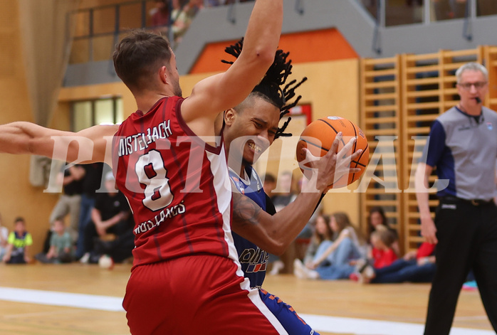 Basketball Zweite Liga 2024/25, Playoffs, Viertelfinale Spiel 1 Mistelbach Mustangs vs. Kufstein Towers


