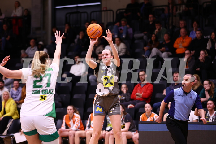 05.04.2025, Graz, Raiffeisen Sportpark, Basketball Damen Superliga 2024/25, Finale Spiel 1, UBI Graz vs. Klosterneuburg Duchess,  