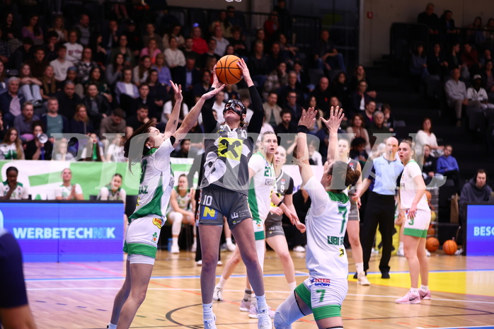 05.04.2025, Graz, Raiffeisen Sportpark, Basketball Damen Superliga 2024/25, Finale Spiel 1, UBI Graz vs. Klosterneuburg Duchess,  
