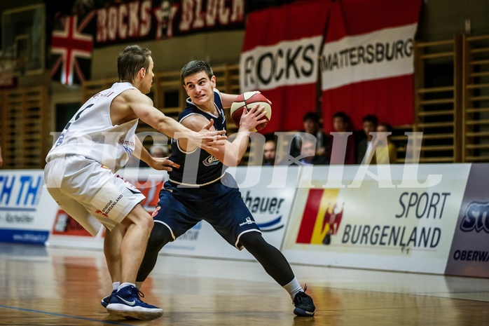 Basketball, 2.Bundesliga, Grunddurchgang 3.Runde, Mattersburg Rocks, BBC Nord Dragonz, Djordje Mirnic (24)
