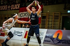 Basketball, 2.Bundesliga, Grunddurchgang 3.Runde, Mattersburg Rocks, BBC Nord Dragonz, Djordje Mirnic (24)