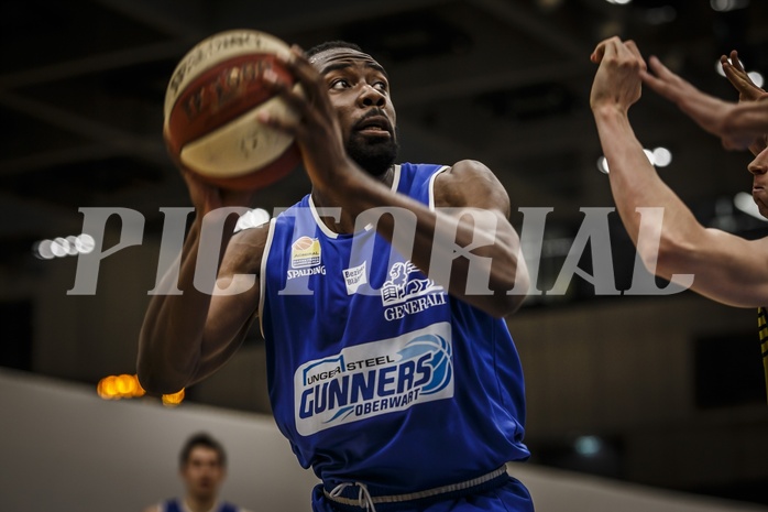 Basketball, ABL 2018/19, Grunddurchgang 36.Runde, UBSC Graz, Oberwart Gunners, Christopher Tawiah (14)