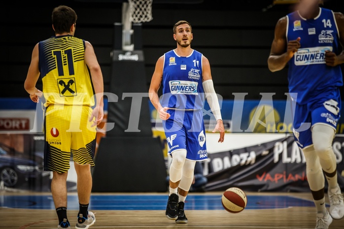 Basketball, ABL 2018/19, Grunddurchgang 36.Runde, UBSC Graz, Oberwart Gunners, Hayden Thomas Lescault (11)